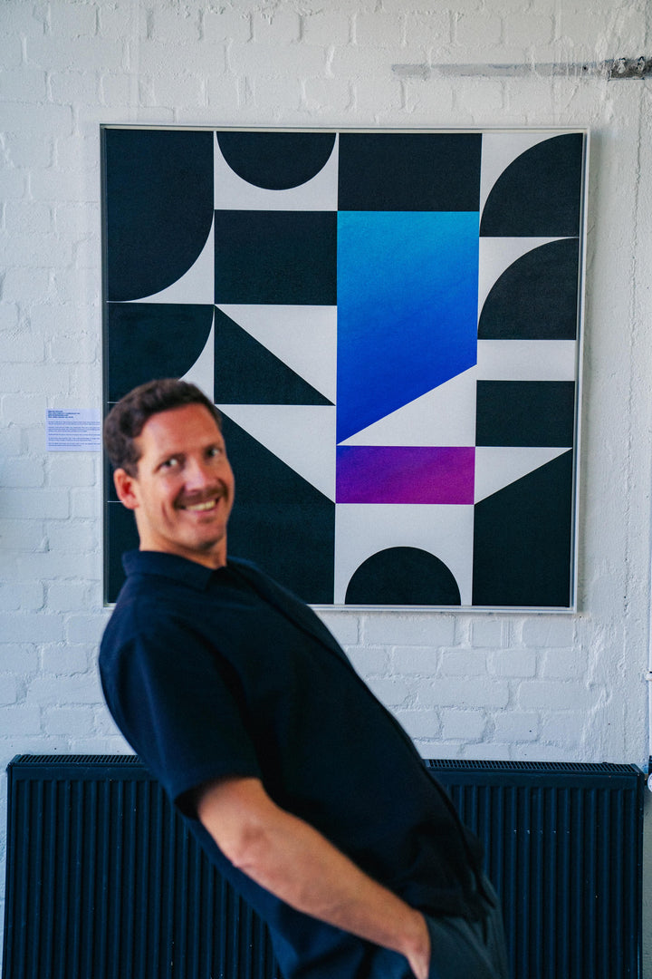 Stand Out - Out of Structure - Originalwerk 120 x 120 cm