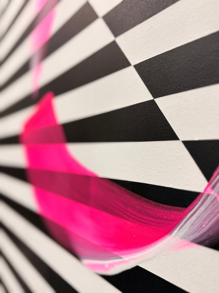 Crossing Lines - Originalwerk 140 x 100 cm