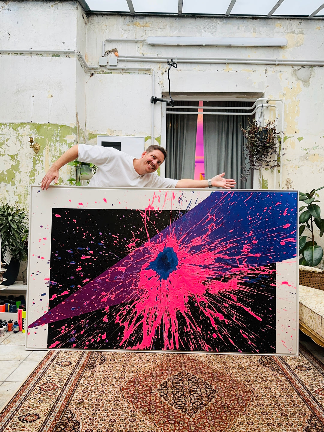 A Black Box - Originalwerk 120 x 200 cm