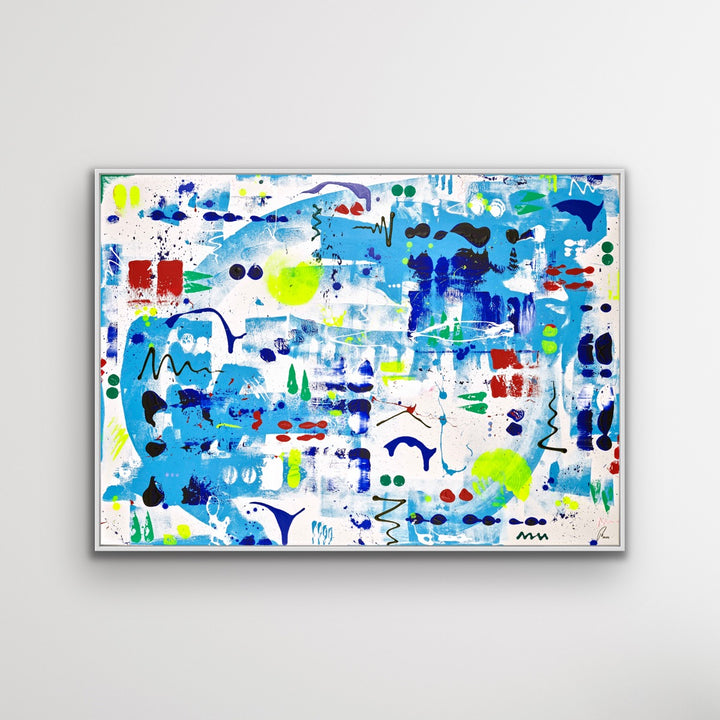 Waldsee - Originalwerk 100 x 140 cm