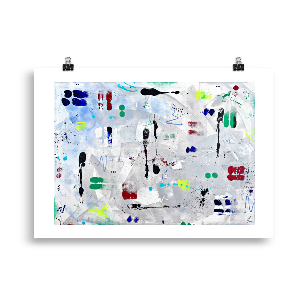 Alster water - art print